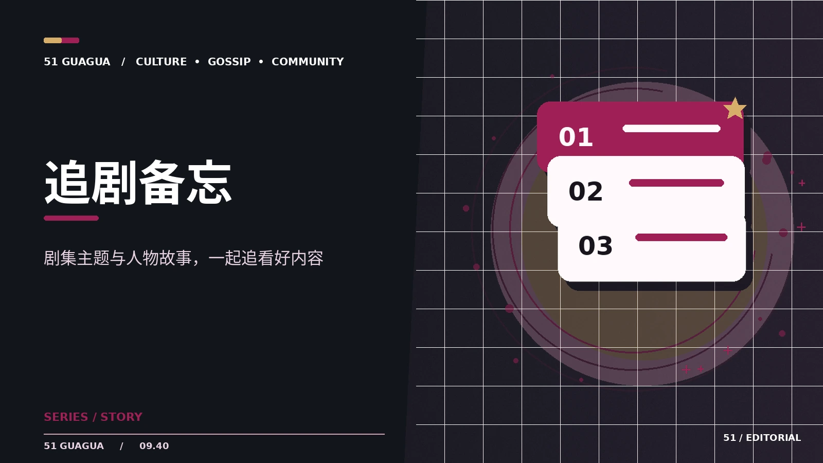 整理一份不剧透的追剧笔记
